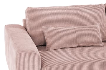 Copenhagen 6-sits L-formad Hörnsoffa i Manchester - Rosa - Möbler - Vardagsrum - Soffor - Hörnsoffor