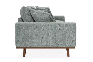 Copenhagen Premium Djup 4-sits Soffa i Chenille - Grå/Blå - Möbler - Vardagsrum - Soffor - 4-sits soffor