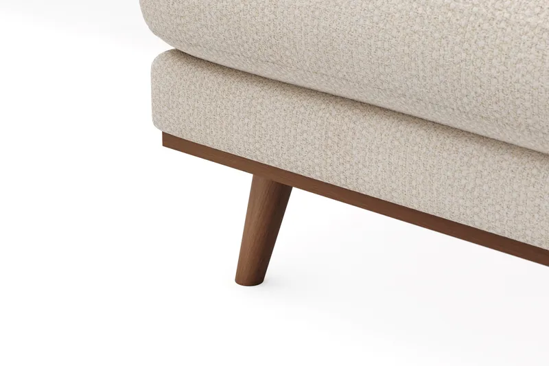 Copenhagen Premium 5-sits Vänstervänd U-formad Djup Soffa med Divan och Schäslong i Chenille - Ljusbeige - Möbler - Vardagsrum - Soffor - U-soffor