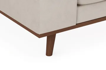 Copenhagen Premium 5-sits Högervänd U-formad Djup Soffa med Divan och Schäslong i Tyg - Beige - Möbler - Vardagsrum - Soffor - U-soffor