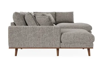 Copenhagen Premium 5-sits Högervänd U-formad Djup Soffa med Divan och Schäslong i Chenille - Grå - Möbler - Vardagsrum - Soffor - U-soffor
