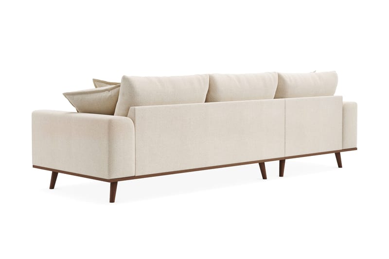 Copenhagen Premium 4-sits Vänstervänd L-formad Djup Divansoffa i Chenille - Ljusbeige - Möbler - Vardagsrum - Soffor - Divansoffa & schäslong
