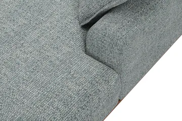 Copenhagen Premium 5-sits Vänstervänd U-formad Djup Soffa med Divan och Schäslong i Chenille - Grå/Blå - Möbler - Vardagsrum - Soffor - U-soffor