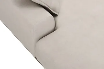 Copenhagen Premium 5-sits Högervänd U-formad Djup Soffa med Divan och Schäslong i Tyg - Beige - Möbler - Vardagsrum - Soffor - U-soffor