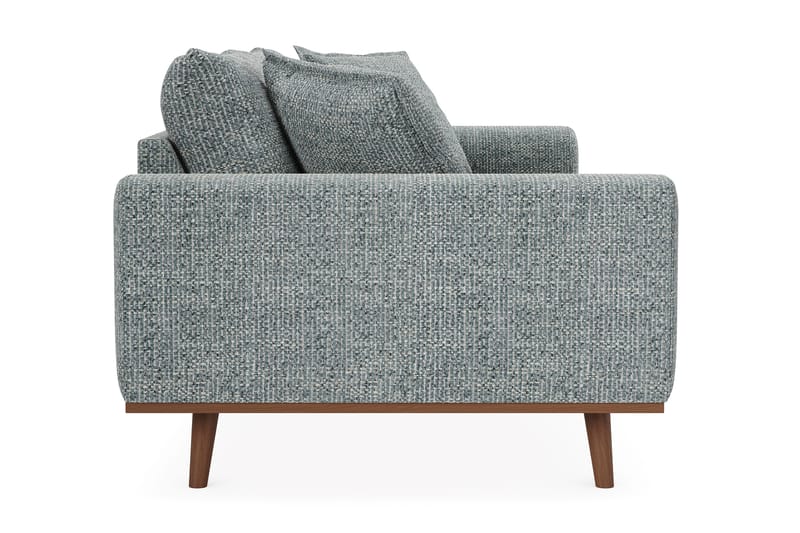 Copenhagen Premium Djup 3-sits Soffa i Chenille - Grå/Blå - Möbler - Vardagsrum - Soffor - 3-sits soffor