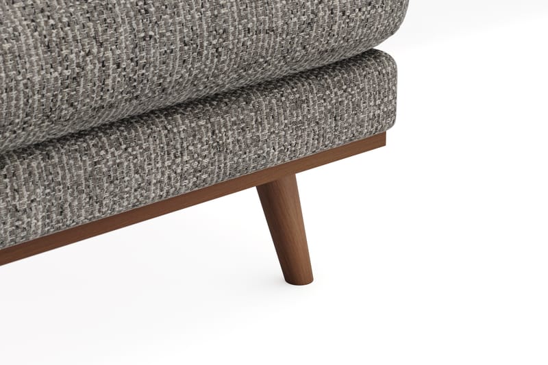 Copenhagen Premium 5-sits Högervänd U-formad Djup Soffa med Divan och Schäslong i Chenille - Grå - Möbler - Vardagsrum - Soffor - U-soffor