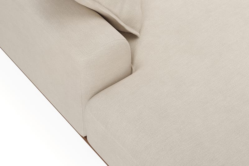 Copenhagen Premium 5-sits Vänstervänd U-formad Djup Soffa med Divan och Schäslong i Tyg - Beige - Möbler - Vardagsrum - Soffor - U-soffor