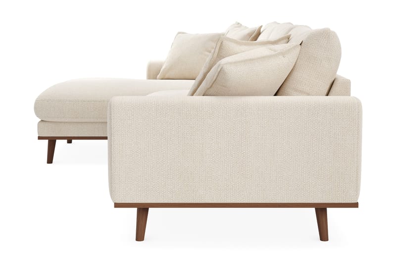 Copenhagen Premium 4-sits Vänstervänd L-formad Djup Divansoffa i Chenille - Ljusbeige - Möbler - Vardagsrum - Soffor - Divansoffa & schäslong
