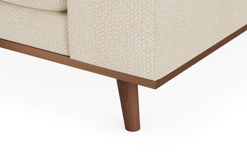Copenhagen Premium 4-sits Vänstervänd L-formad Djup Divansoffa i Chenille - Ljusbeige - Möbler - Vardagsrum - Soffor - Divansoffa & schäslong