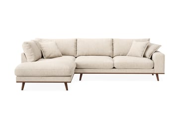 Copenhagen Premium 4-sits Vänstervänd L-formad Djup Schäslongsoffa i Chenille