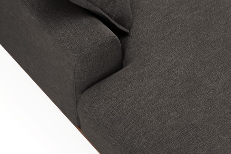 Copenhagen Premium 5-sits Vänstervänd U-formad Djup Soffa med Divan och Schäslong i Tyg - Mörkgrå - Möbler - Vardagsrum - Soffor - U-soffor