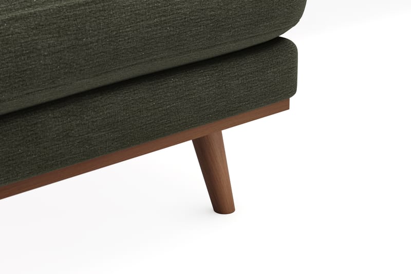 Copenhagen Premium 5-sits Vänstervänd U-formad Djup Soffa med Divan och Schäslong i Tyg - Grön - Möbler - Vardagsrum - Soffor - U-soffor