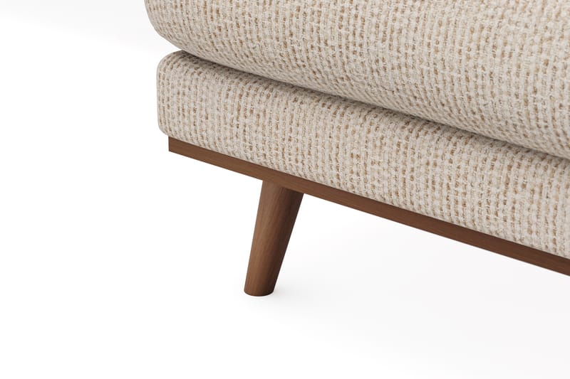 Copenhagen Premium 5-sits Vänstervänd U-formad Djup Soffa med Divan och Schäslong i Chenille - Beige - Möbler - Vardagsrum - Soffor - U-soffor