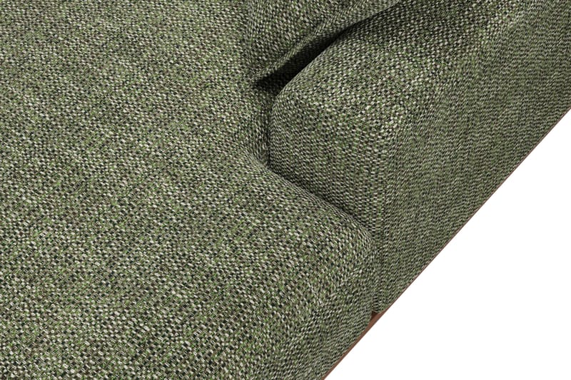 Copenhagen Premium 5-sits Vänstervänd U-formad Djup Soffa med Divan och Schäslong i Chenille - Grön - Möbler - Vardagsrum - Soffor - U-soffor
