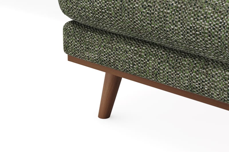 Copenhagen Premium 5-sits Vänstervänd U-formad Djup Soffa med Divan och Schäslong i Chenille - Grön - Möbler - Vardagsrum - Soffor - U-soffor