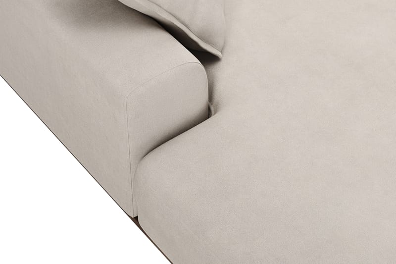 Copenhagen Premium 5-sits Högervänd U-formad Djup Soffa med Divan och Schäslong i Tyg - Beige - Möbler - Vardagsrum - Soffor - U-soffor