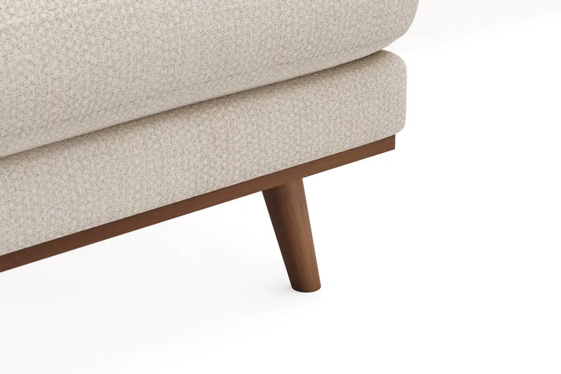 Copenhagen Premium 5-sits Högervänd U-formad Djup Soffa med Divan och Schäslong i Chenille - Ljusbeige - Möbler - Vardagsrum - Soffor - U-soffor