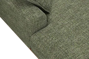 Copenhagen Premium 5-sits Högervänd U-formad Djup Soffa med Divan och Schäslong i Chenille - Grön - Möbler - Vardagsrum - Soffor - U-soffor