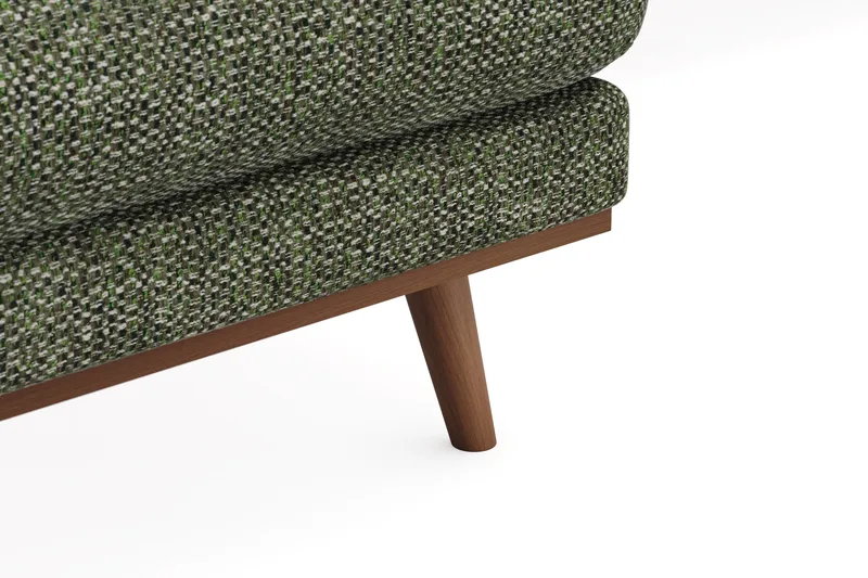 Copenhagen Premium 5-sits Högervänd U-formad Djup Soffa med Divan och Schäslong i Chenille - Grön - Möbler - Vardagsrum - Soffor - U-soffor