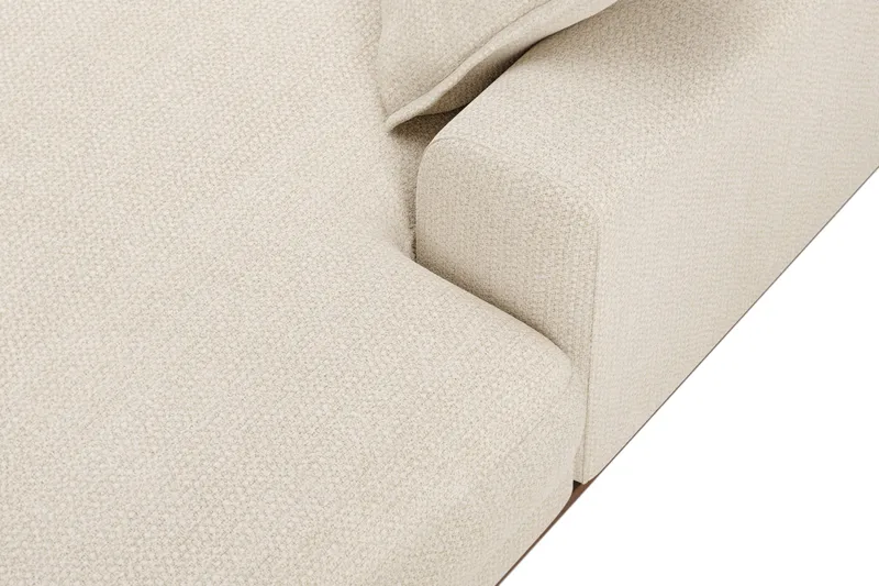 Copenhagen Premium 5-sits Vänstervänd U-formad Djup Soffa med Divan och Schäslong i Chenille - Ljusbeige - Möbler - Vardagsrum - Soffor - U-soffor