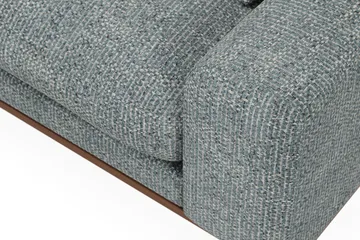 Copenhagen Premium 4-sits Vänstervänd L-formad Djup Divansoffa i Chenille - Grå/Blå - Möbler - Vardagsrum - Soffor - Divansoffa & schäslong