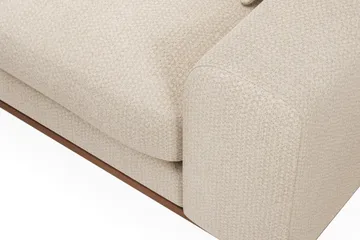 Copenhagen Premium 4-sits Vänstervänd L-formad Djup Schäslongsoffa i Chenille - Ljusbeige - Möbler - Vardagsrum - Soffor - Divansoffa & schäslong