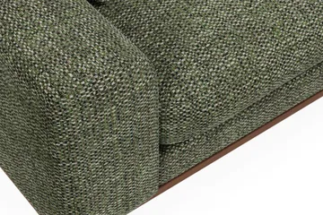 Copenhagen Premium 4-sits Högervänd L-formad Djup Schäslongsoffa i Chenille - Grön - Möbler - Vardagsrum - Soffor - Divansoffa & schäslong