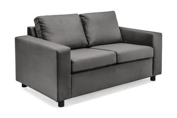 Crazy 2-sits Sammetssoffa - Mörkgrå - Möbler - Vardagsrum - Soffor - 2-sits soffor