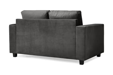 Crazy 2-sits Sammetssoffa - Mörkgrå - Möbler - Vardagsrum - Soffor - 2-sits soffor
