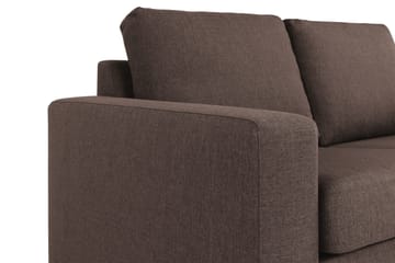Crazy 3-sits Tygsoffa - Brun - Möbler - Vardagsrum - Soffor - 3-sits soffor