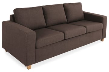 Crazy 3-sits Tygsoffa - Brun - Möbler - Vardagsrum - Soffor - 3-sits soffor