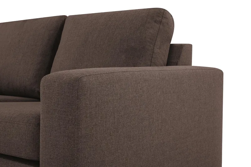 Crazy 3-sits Tygsoffa - Brun - Möbler - Vardagsrum - Soffor - 3-sits soffor
