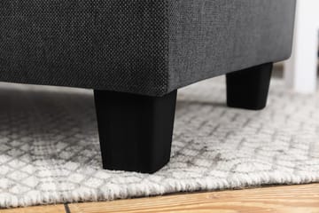 Crazy 3-sits Tygsoffa - Mörkgrå - Möbler - Vardagsrum - Soffor - 3-sits soffor