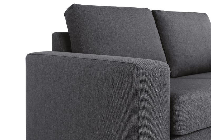 Crazy 3-sits Tygsoffa - Mörkgrå - Möbler - Vardagsrum - Soffor - 3-sits soffor