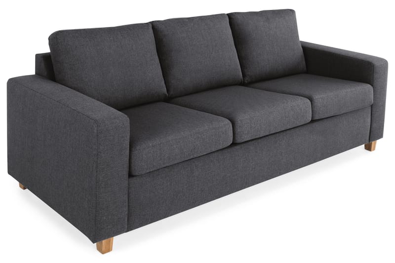Crazy 3-sits Tygsoffa - Mörkgrå - Möbler - Vardagsrum - Soffor - 3-sits soffor