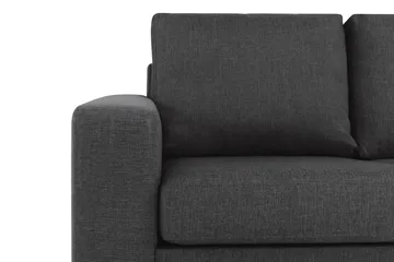 Crazy 3-sits Vändbar L-formad Divansoffa i Tyg - Antracit - Möbler - Vardagsrum - Soffor - Divansoffa & schäslong