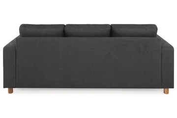 Crazy 3-sits Vändbar L-formad Divansoffa i Tyg - Antracit - Möbler - Vardagsrum - Soffor - Divansoffa & schäslong