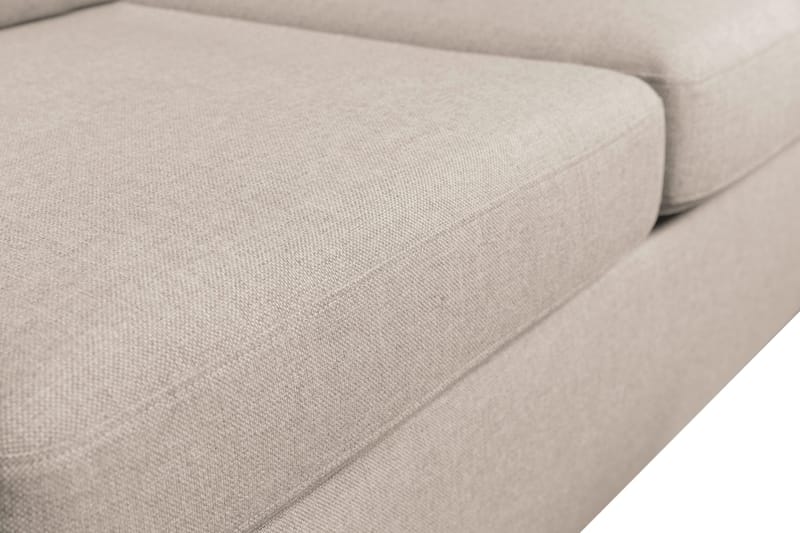 Crazy 3-sits Vändbar L-formad Divansoffa i Tyg - Beige - Möbler - Vardagsrum - Soffor - Divansoffa & schäslong