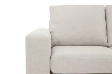 Crazy 4-sits Högervänd L-formad Schäslongsoffa i Tyg - Beige - Möbler - Vardagsrum - Soffor - Divansoffa & schäslong