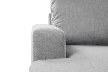 Crazy 4-sits Högervänd U-formad Large Soffa med Divan och Schäslong i Tyg - Grå - Möbler - Vardagsrum - Soffor - U-soffor