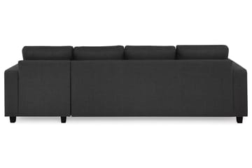 Crazy 4-sits Vändbar L-formad Divansoffa i Tyg - Antracit - Möbler - Vardagsrum - Soffor - Divansoffa & schäslong