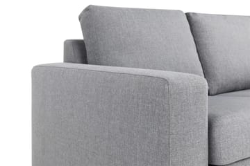 Crazy 4-sits Vändbar L-formad Divansoffa i Tyg - Grå - Möbler - Vardagsrum - Soffor - Divansoffa & schäslong