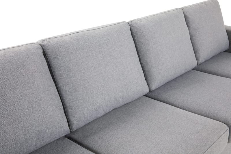 Crazy 4-sits Vändbar L-formad Divansoffa i Tyg - Grå - Möbler - Vardagsrum - Soffor - Divansoffa & schäslong