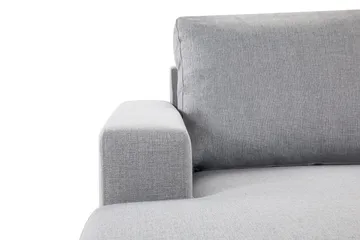 Crazy 4-sits Vändbar L-formad Divansoffa i Tyg - Grå - Möbler - Vardagsrum - Soffor - Divansoffa & schäslong
