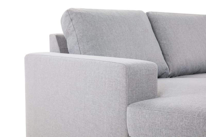 Crazy 4-sits Vändbar L-formad Divansoffa i Tyg - Grå - Möbler - Vardagsrum - Soffor - Divansoffa & schäslong