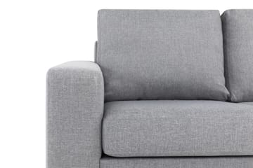 Crazy 4-sits Vändbar L-formad Divansoffa i Tyg - Grå - Möbler - Vardagsrum - Soffor - Divansoffa & schäslong