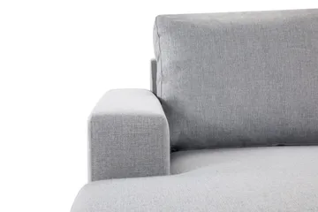 Crazy 4-sits Vändbar L-formad Divansoffa i Tyg - Grå - Möbler - Vardagsrum - Soffor - Divansoffa & schäslong