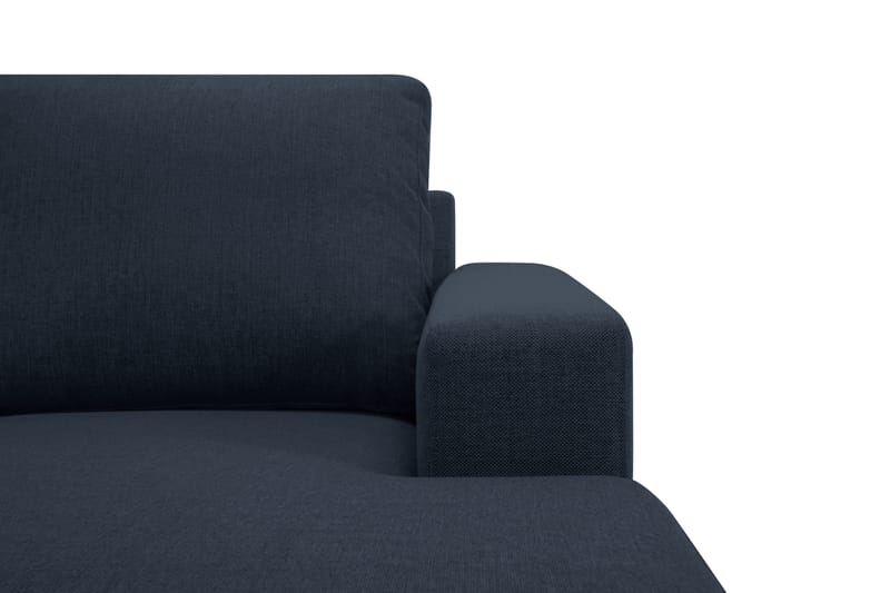 Crazy 4-sits Vändbar L-formad Divansoffa i Tyg - Mörkblå - Möbler - Vardagsrum - Soffor - Divansoffa & schäslong