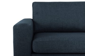 Crazy 4-sits Vändbar L-formad Divansoffa i Tyg - Mörkblå - Möbler - Vardagsrum - Soffor - Divansoffa & schäslong