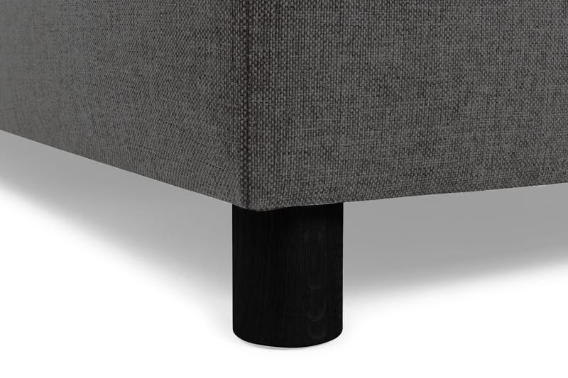 Crazy 4-sits Vänstervänd U-formad Large Soffa med Divan och Schäslong i Tyg - Mörkgrå - Möbler - Vardagsrum - Soffor - U-soffor